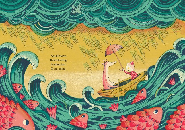 yellow kayak 黄色独木舟的奇幻旅程(精装书)