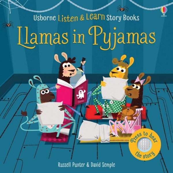llamas in pyjamas 骆马的睡衣派对(音效书)