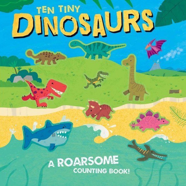 ten tiny dinosaurs 十只小恐龙(豆豆书) – 英语童书