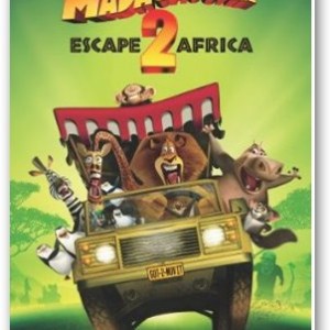 Madagascar 2 Book&CD  馬達加斯加2(1書1CD）
