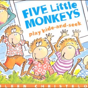 Five Little Monkeys Play Hide and Seek  五隻小猴子玩躲貓貓