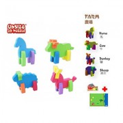 Animals 3D Puzzle – Farm 立體小動物拼圖-農場系列 Animals 3D Puzzle – Farm 立體小動物拼圖-農場系列