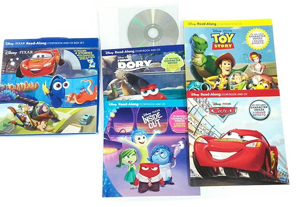 Disney‧Pixar Read-Along Storybook and CD Box Set 迪士尼皮克斯CD