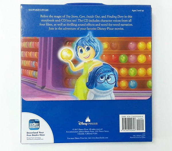 Disney‧Pixar Read-Along Storybook and CD Box Set 迪士尼皮克斯CD