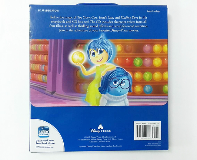 Disney‧Pixar Read-Along Storybook and CD Box Set 迪士尼皮克斯CD
