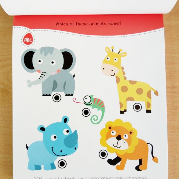 小瓢蟲邏輯問答有聲書：My First Steps 我的學習第一步-獅子